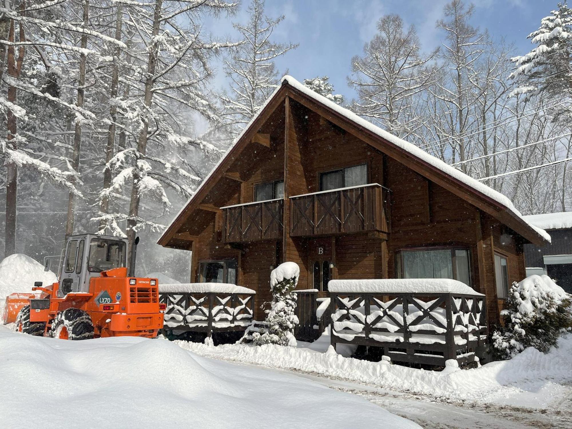 Log Cottage Epoch Hakuba Ngoại thất bức ảnh