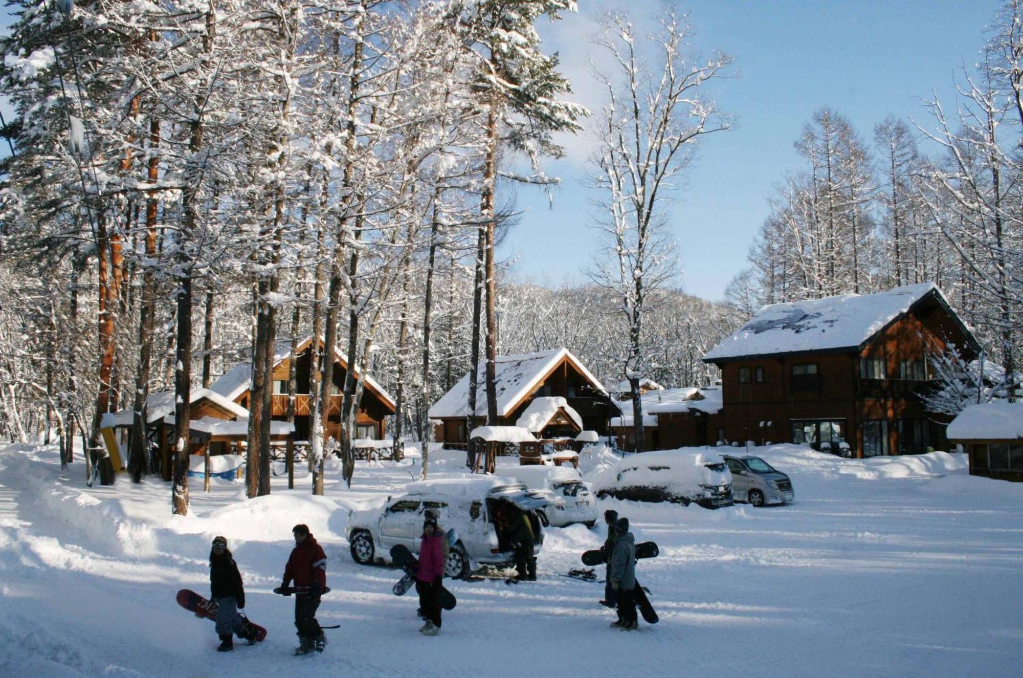 Log Cottage Epoch Hakuba Ngoại thất bức ảnh