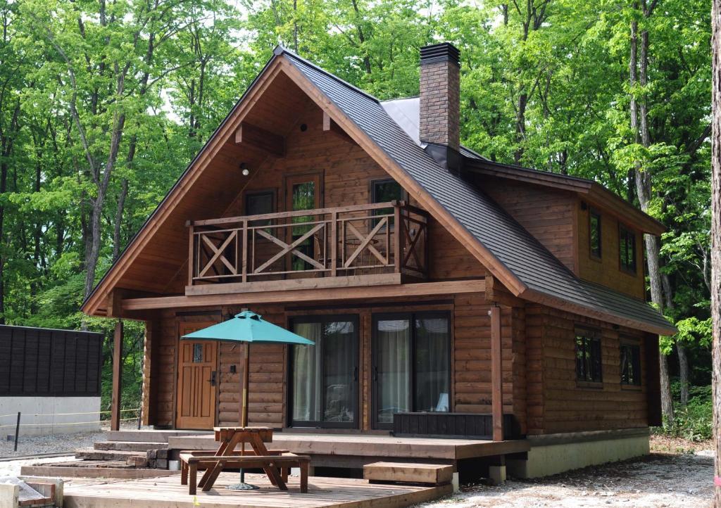 Log Cottage Epoch Hakuba Ngoại thất bức ảnh